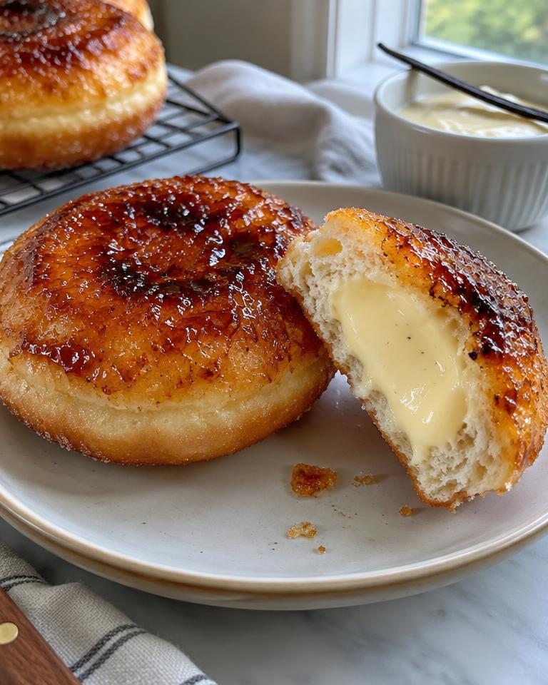 Crème Brûlée Donut