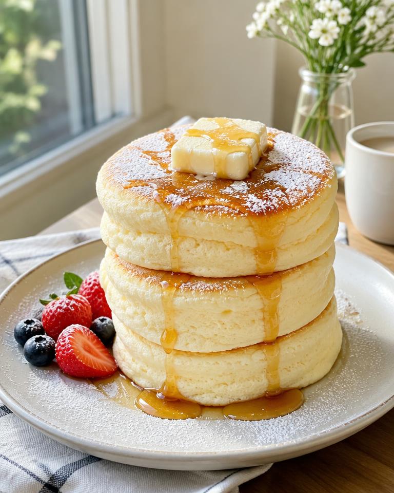 Japanese Soufflé Pancakes