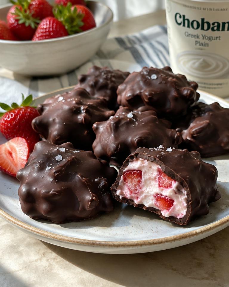Strawberry Yogurt Clusters